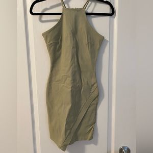 Flattering mint green dress